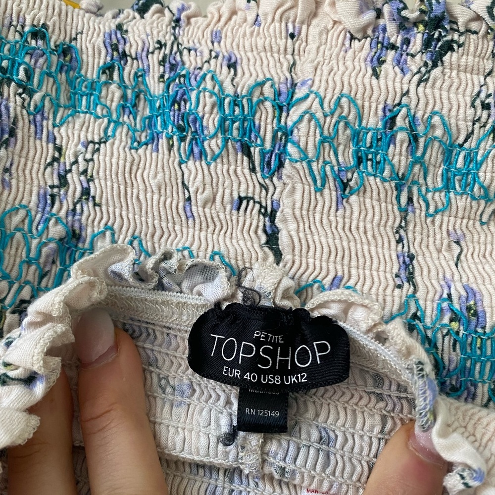 BABY BLUE Urban outfitters/Top shop bundle - Picture 2 of 9